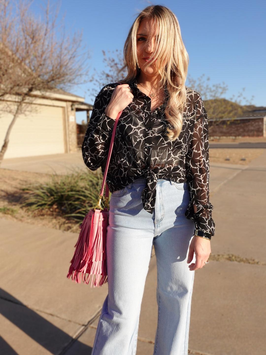 Blouse in Black