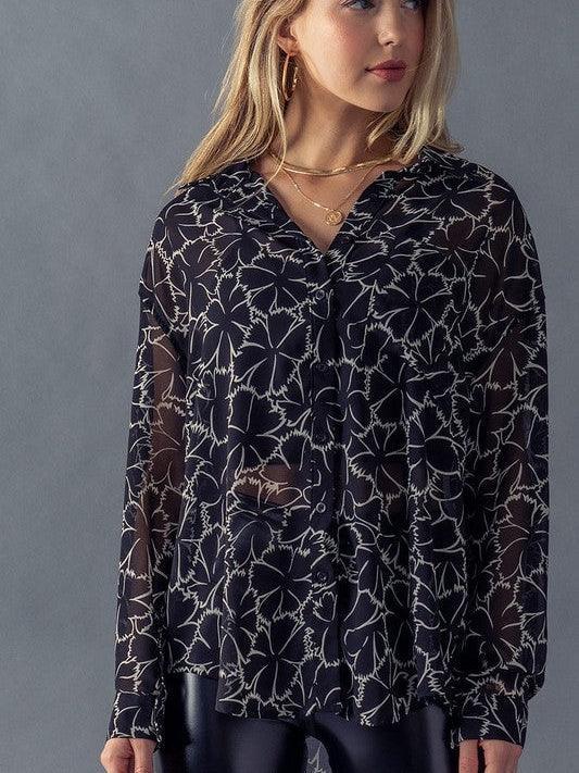 Blouse in Black
