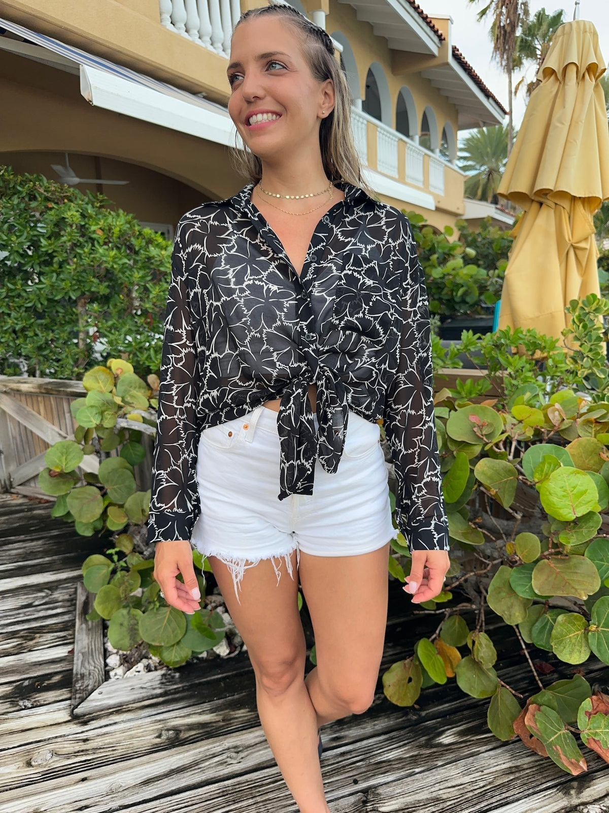 Blouse in Black