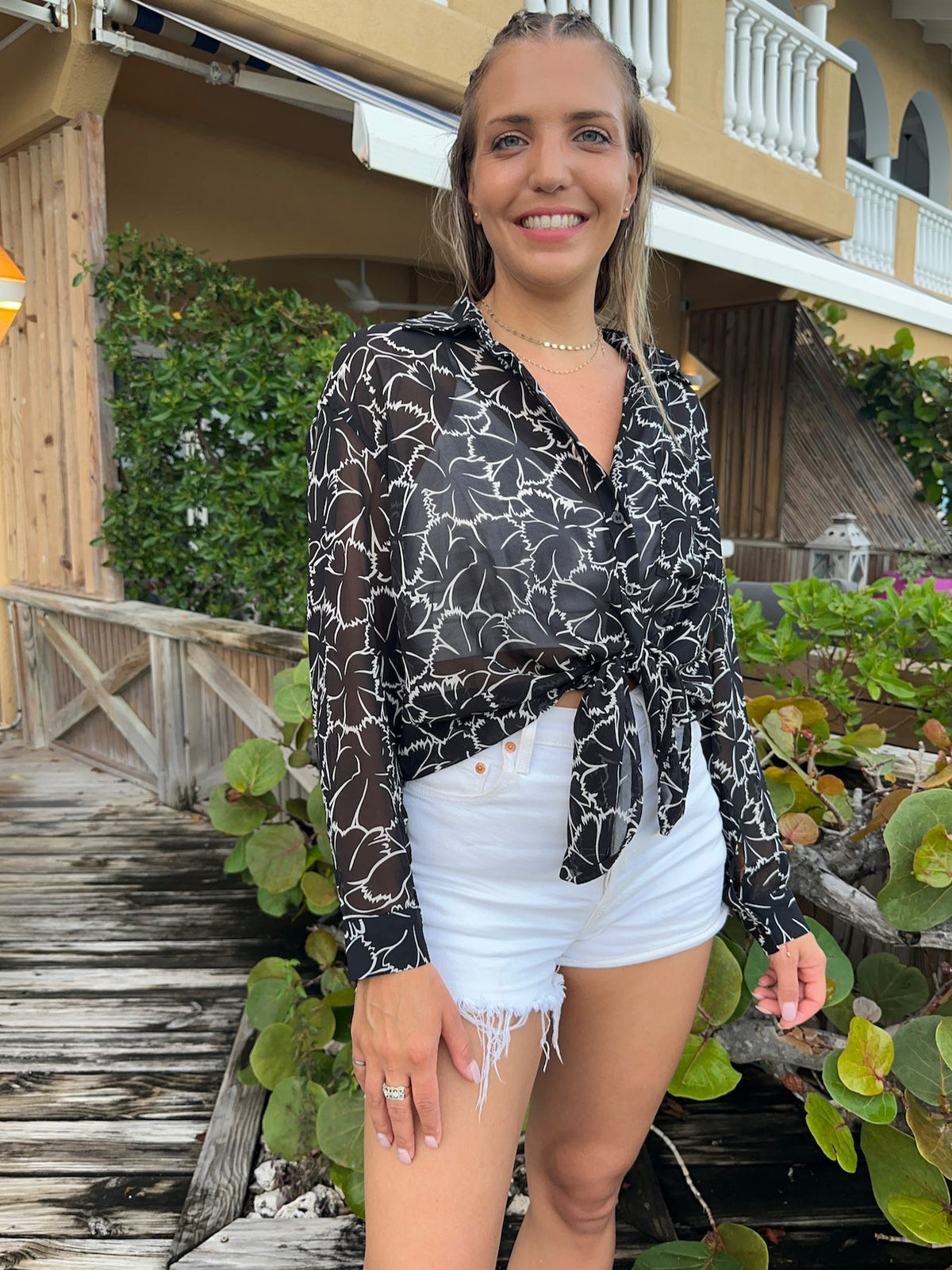 Blouse in Black