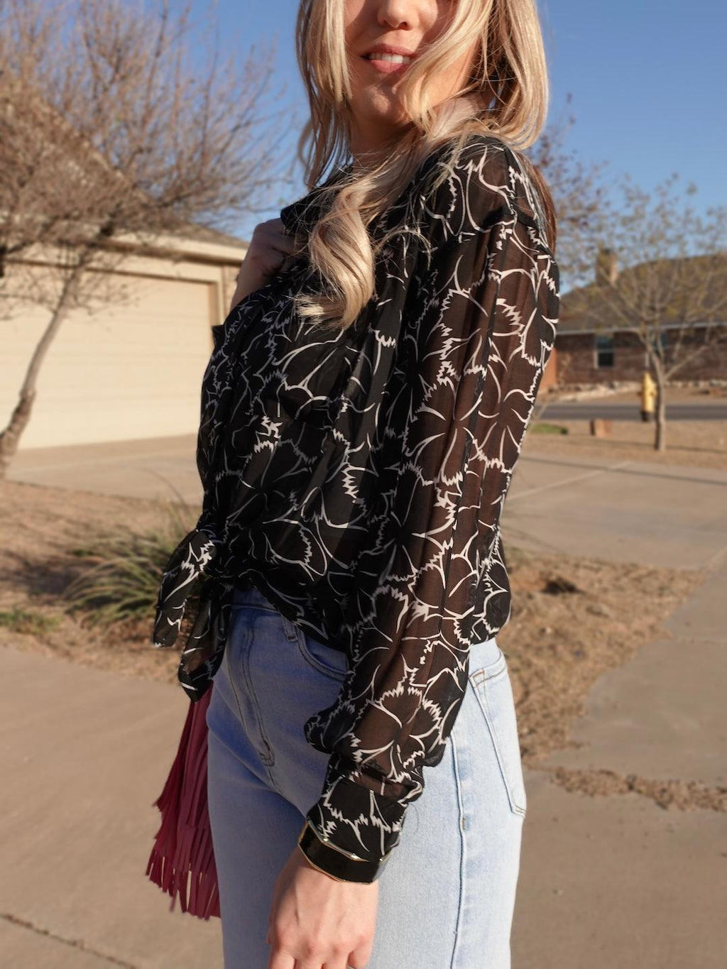 Blouse in Black