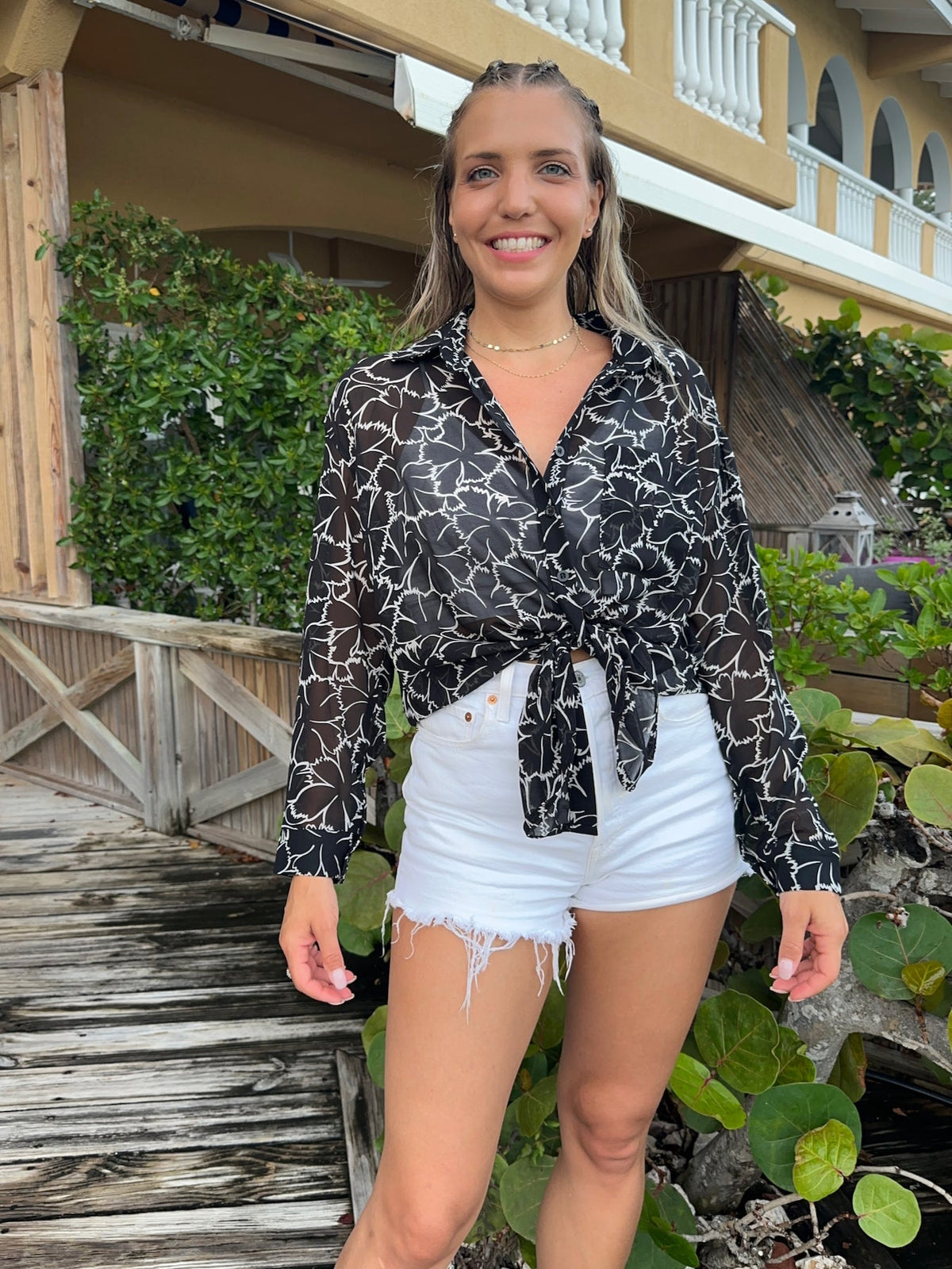 Blouse in Black