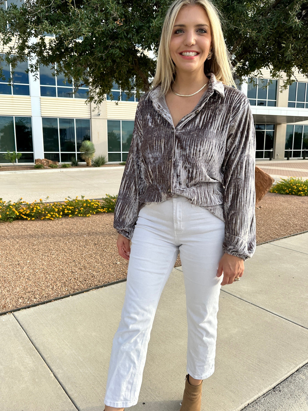 Long Sleeve Button Up Shirt