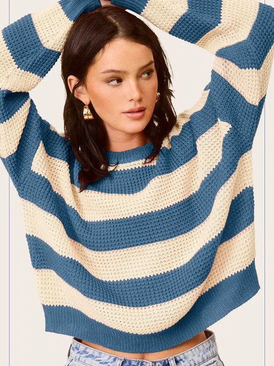Round Neck Loose Fit Sweater