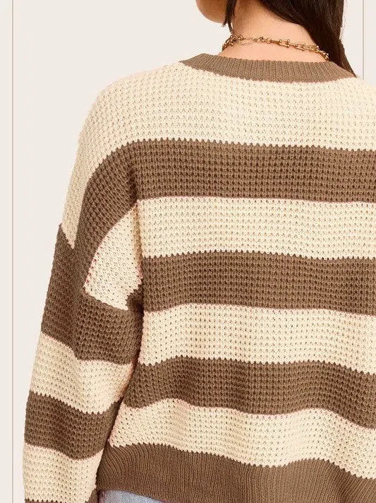 Round Neck Loose Fit Sweater
