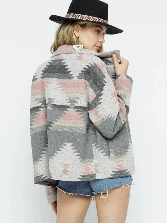 Pattern Lightweight Jacket