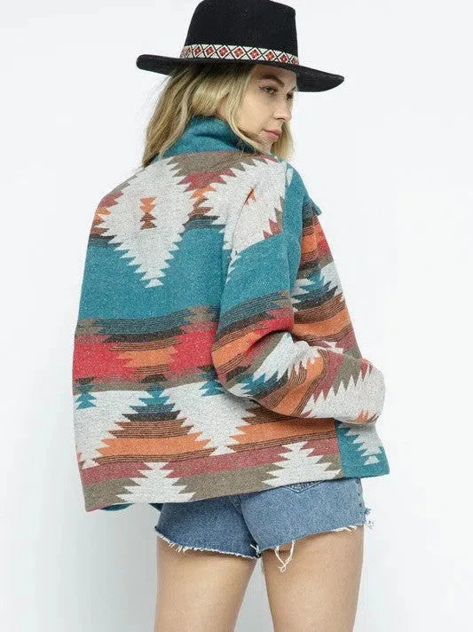 Pattern Lightweight Jacket