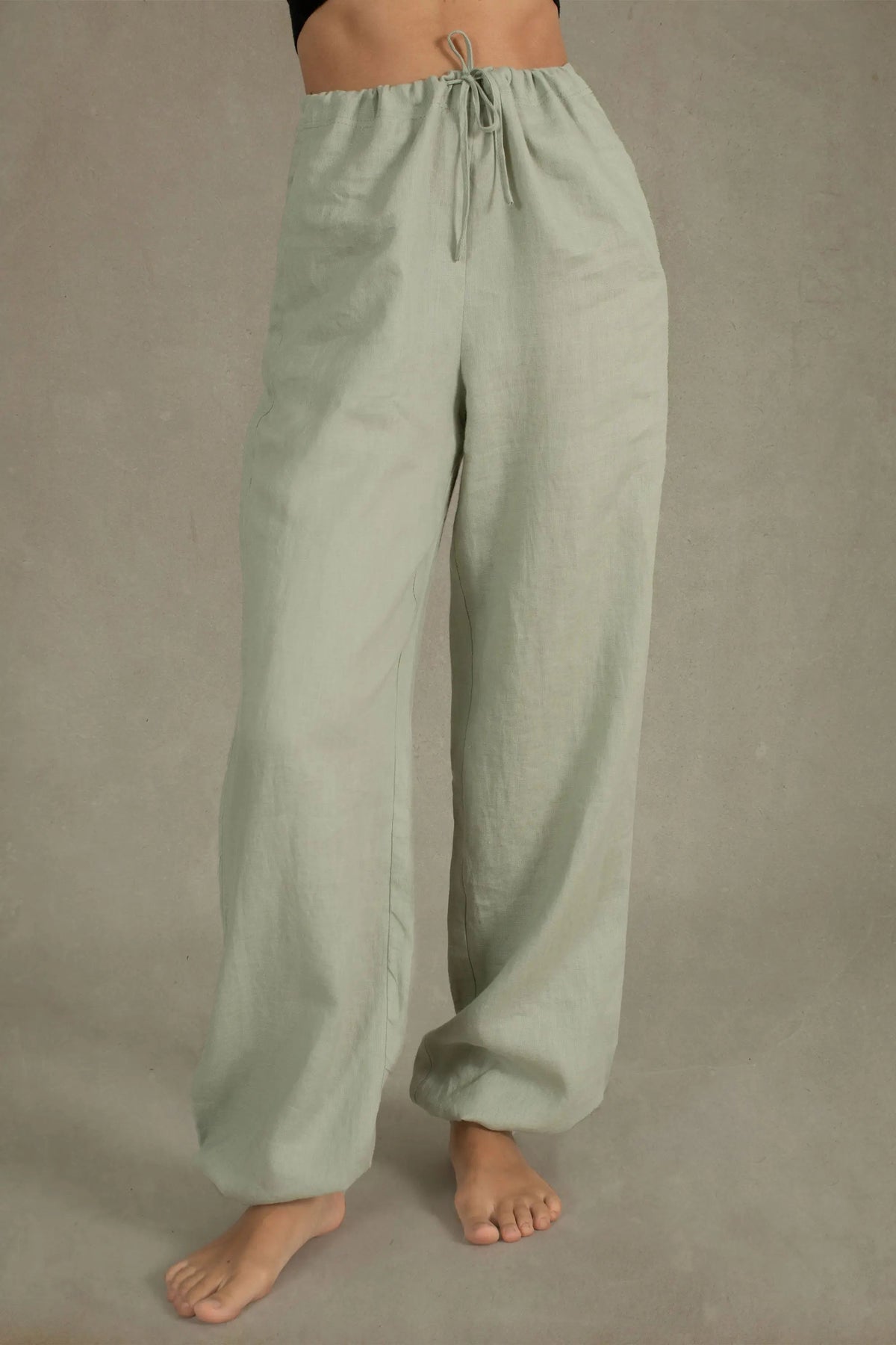 Chapitre Linen Balloon Pant Sage Green