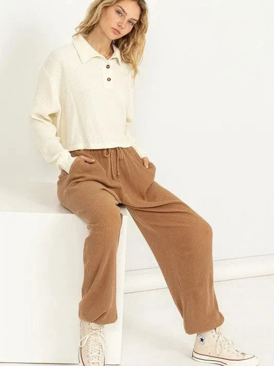High-Waisted Sweatpants