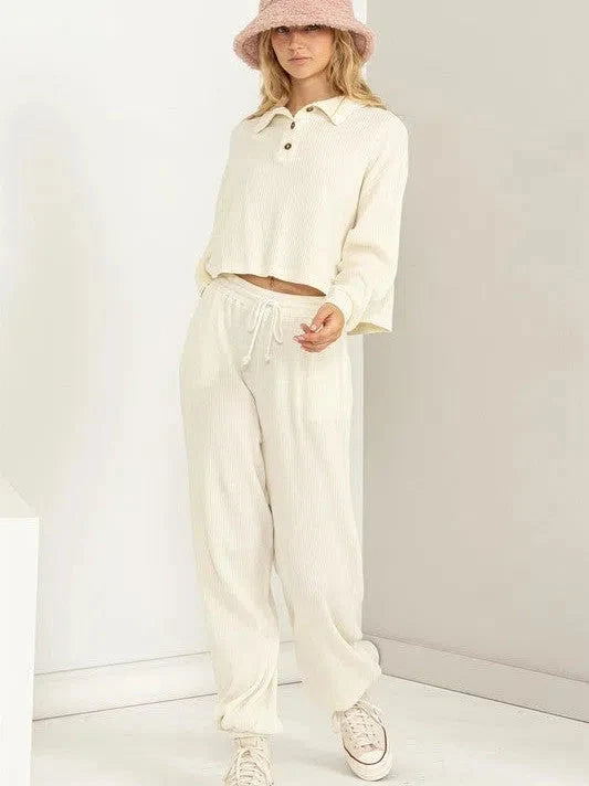 High-Waisted Sweatpants