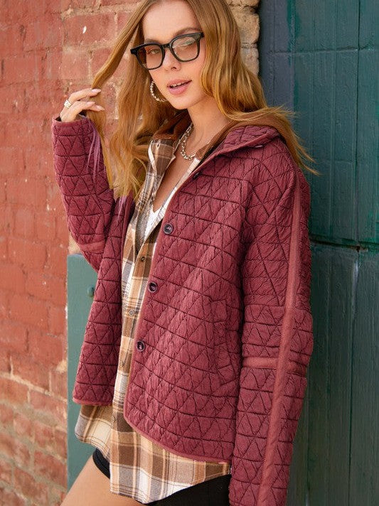 Fall Soft Quilted Jacket