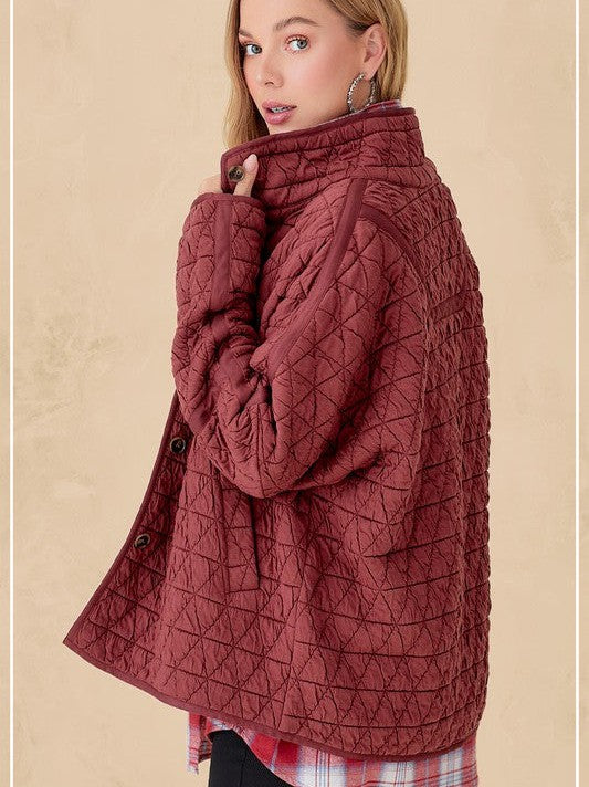 Fall Soft Quilted Jacket