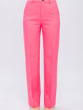 Straight Leg Blazer Pants