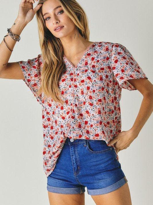 Floral Print Top