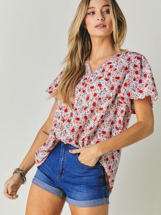 Floral Print Top