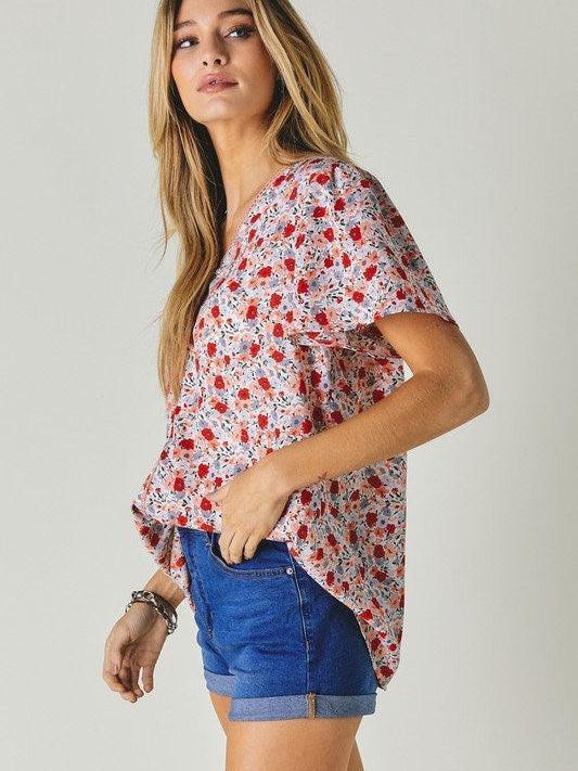 Floral Print Top