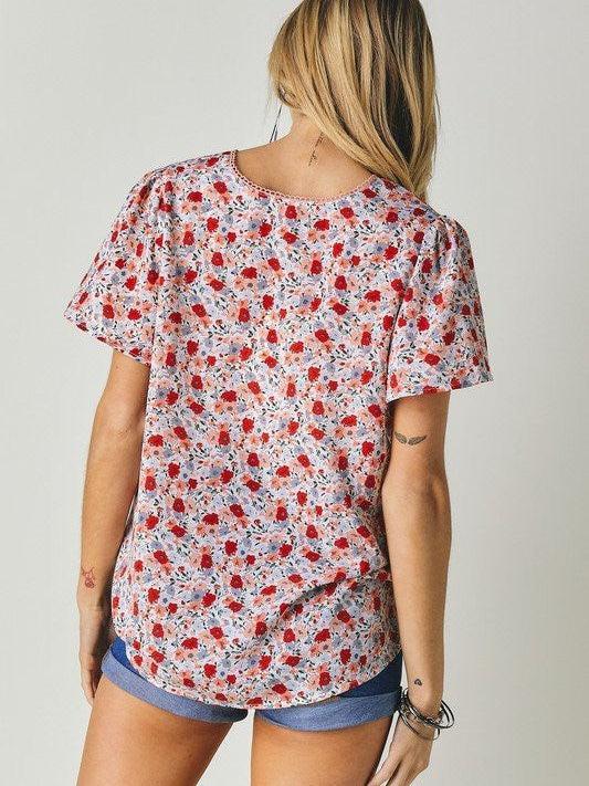 Floral Print Top