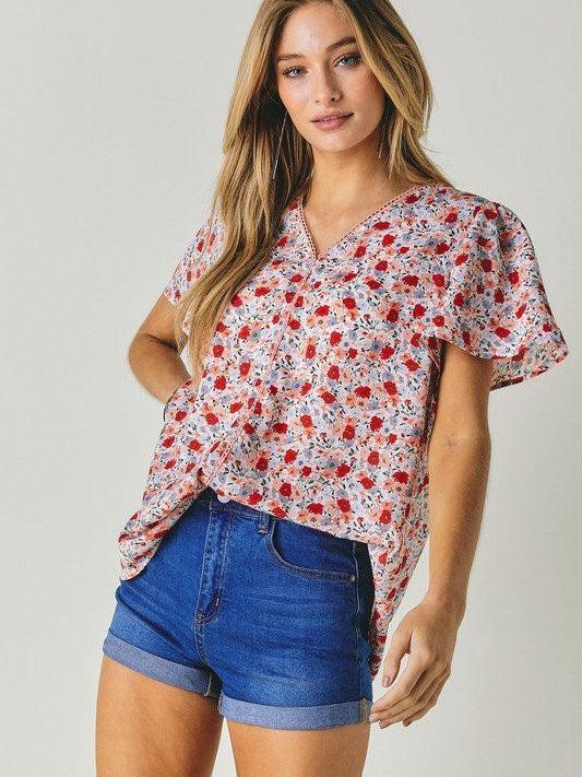 Floral Print Top