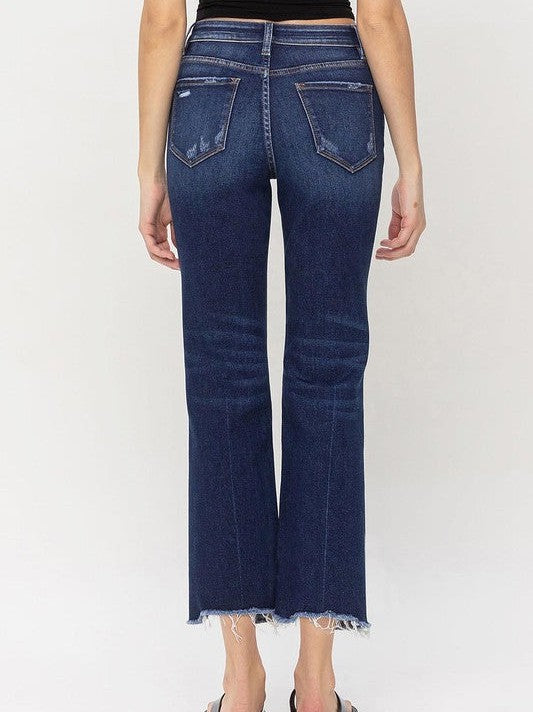Rise Straight Leg Jeans