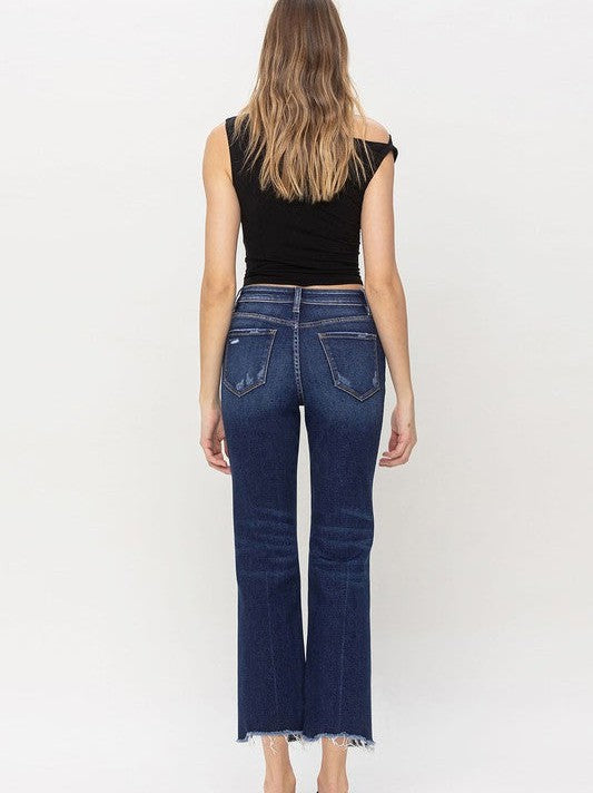 Rise Straight Leg Jeans