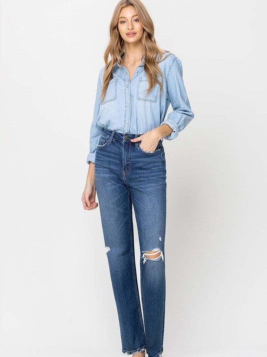 Straight Leg Jeans