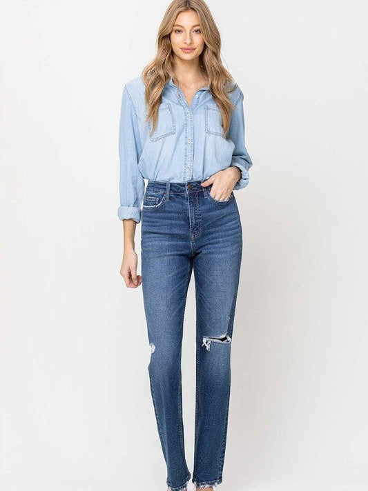 Straight Leg Jeans