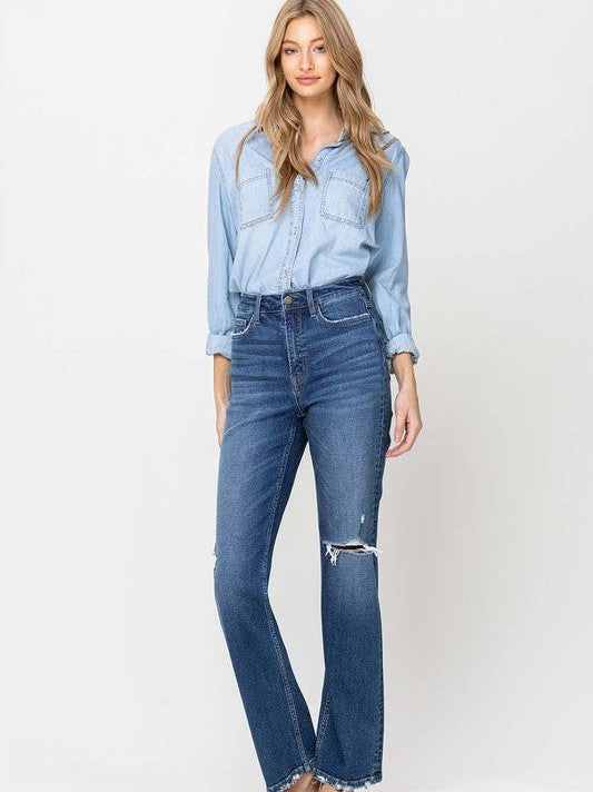 Straight Leg Jeans