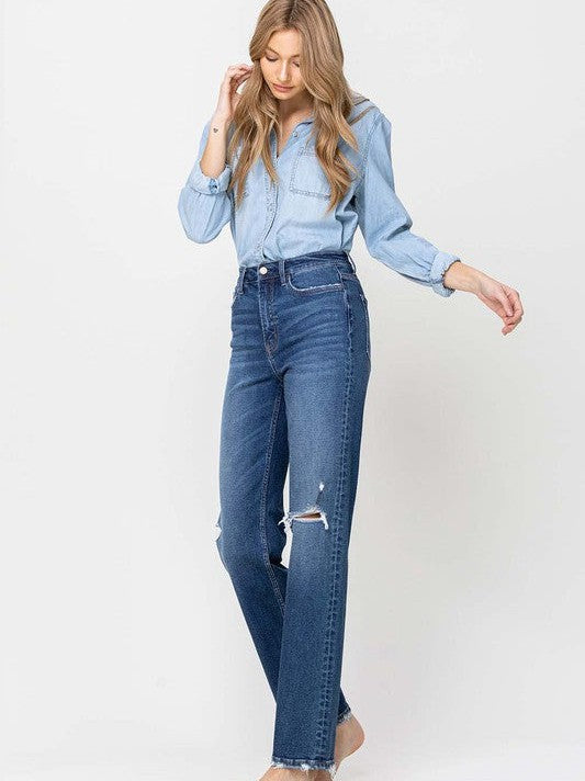 Straight Leg Jeans