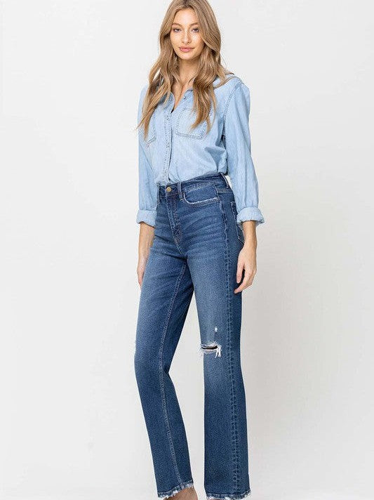 Straight Leg Jeans