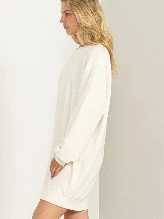 Crewneck Sweatshirt Dress