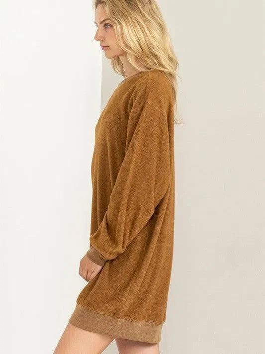 Crewneck Sweatshirt Dress