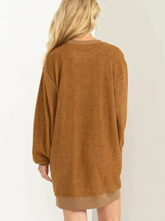 Crewneck Sweatshirt Dress