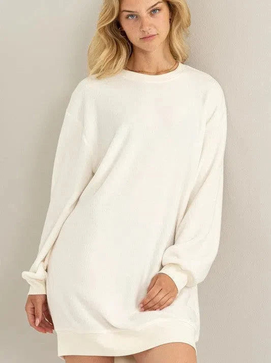Crewneck Sweatshirt Dress