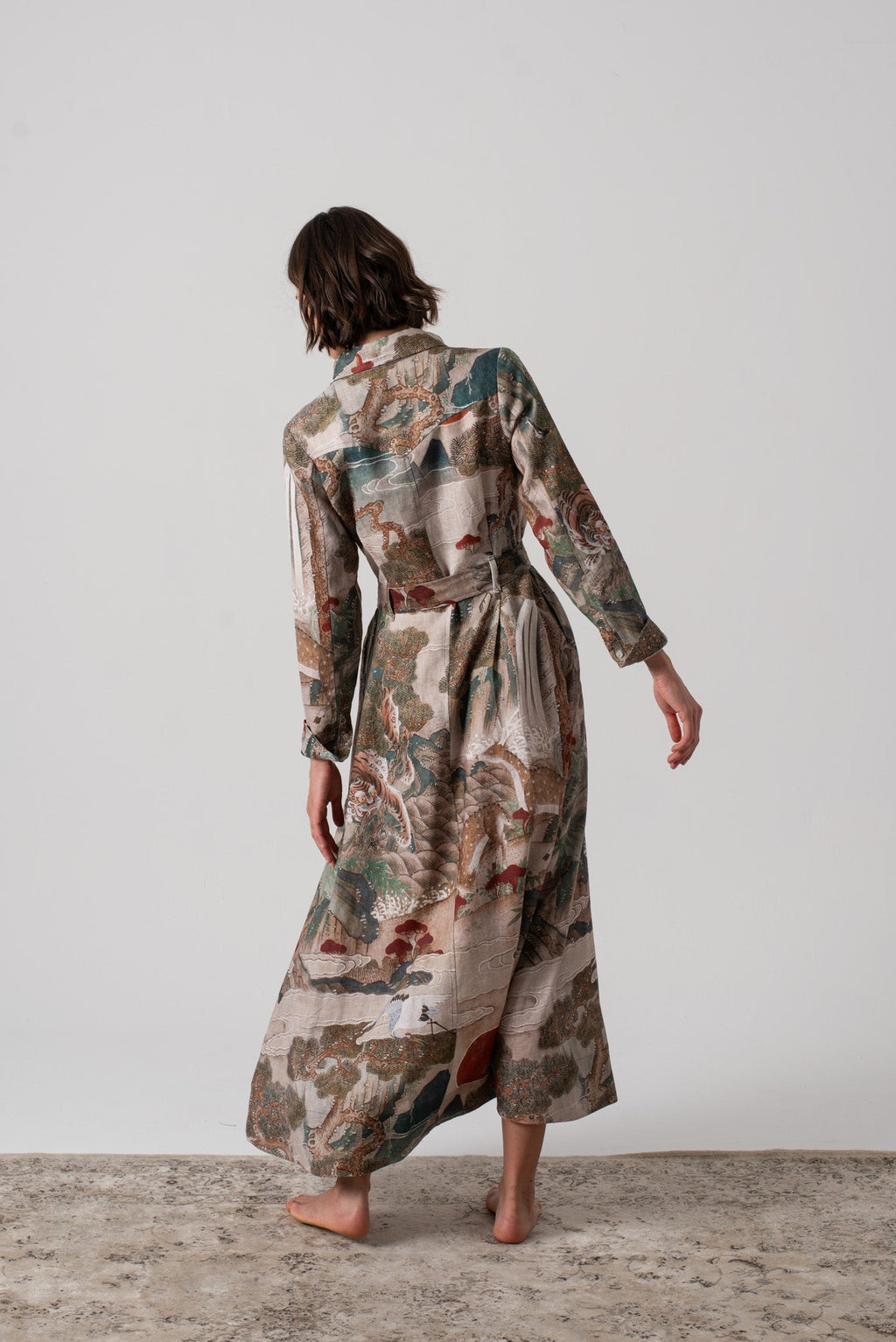 Kirin Belted Maxi Dress