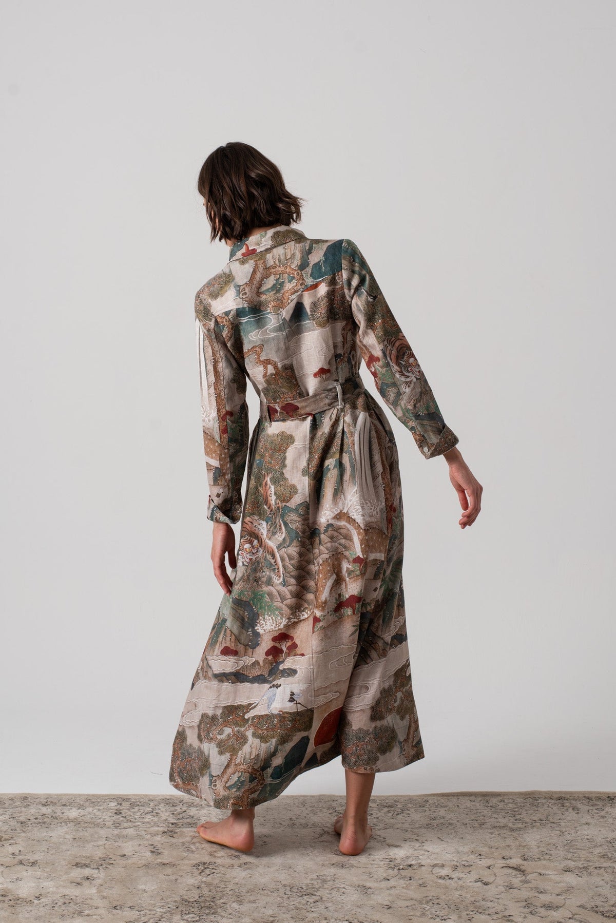 Kirin Belted Maxi Dress