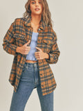 Fall Plaid Flannel Shacket