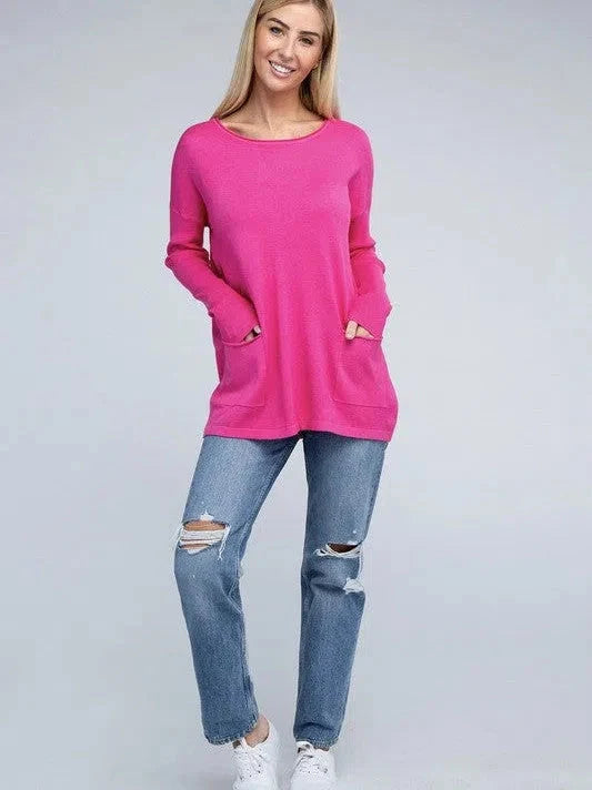 Front Pocket Sweater