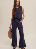 Soft Knit Tank and Sweat Pant Set