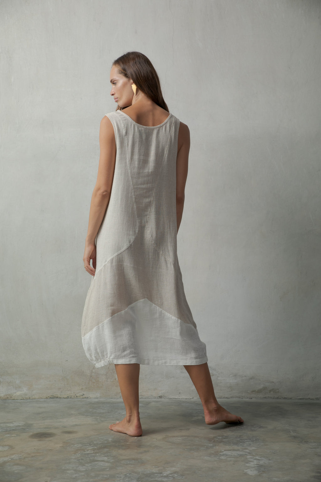 Milos Linen Dress