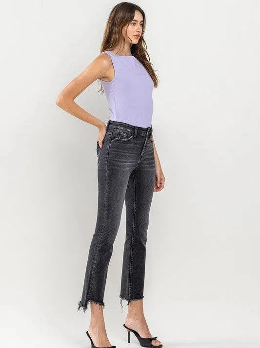 Crop Flare Jeans