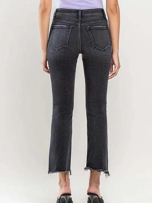 Crop Flare Jeans