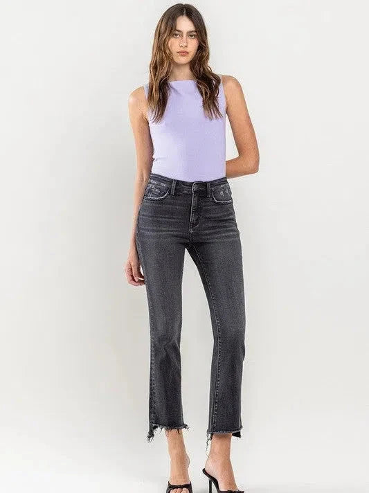 Crop Flare Jeans