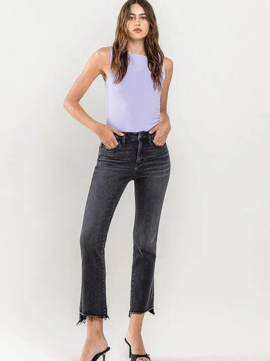 Crop Flare Jeans