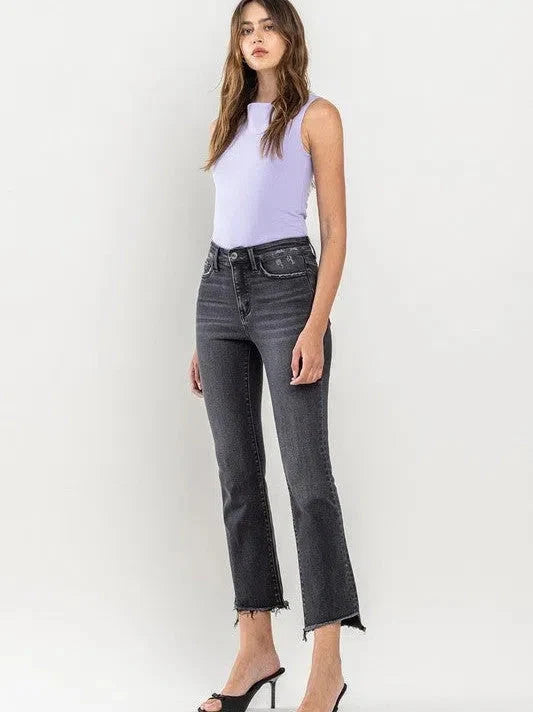 Crop Flare Jeans