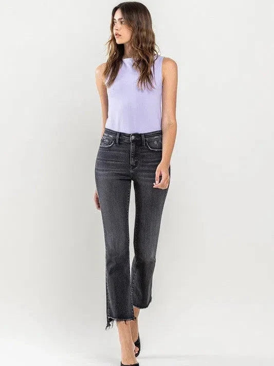 Crop Flare Jeans