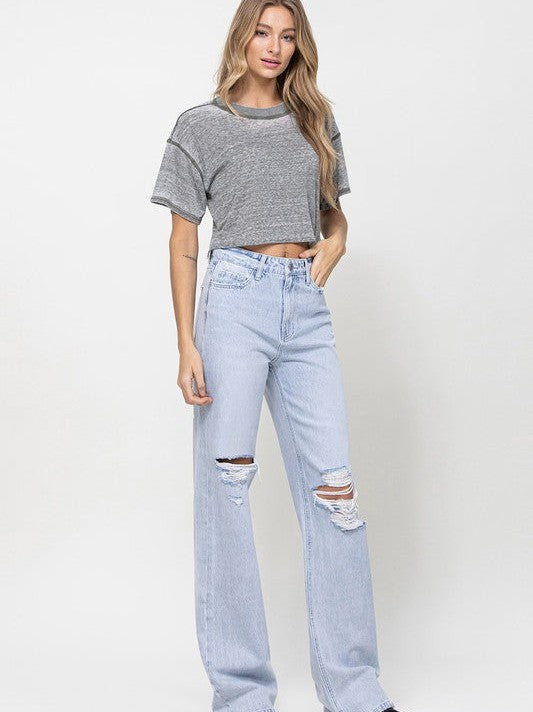 Flare Leg Vintage Jeans