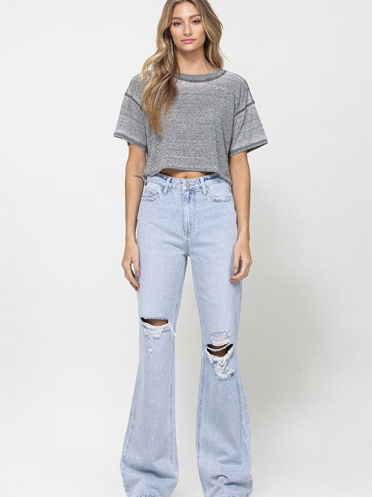 Flare Leg Vintage Jeans