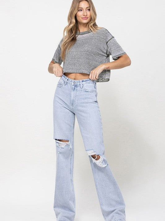 Flare Leg Vintage Jeans