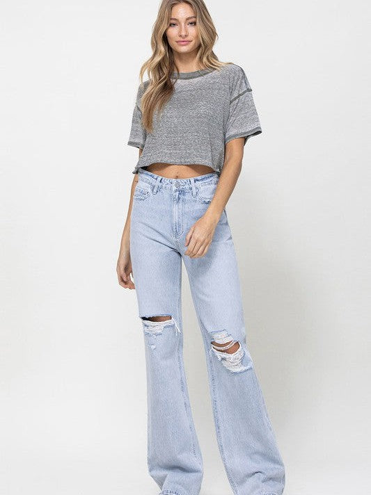 Flare Leg Vintage Jeans