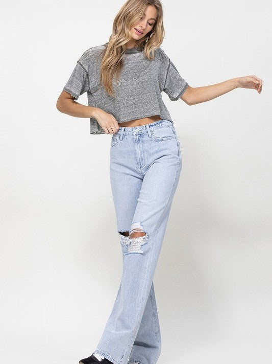 Flare Leg Vintage Jeans